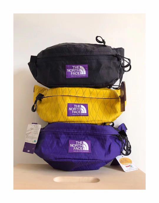 north face purple label fanny pack
