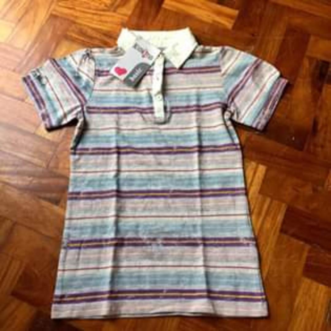 maong polo shirt for girl