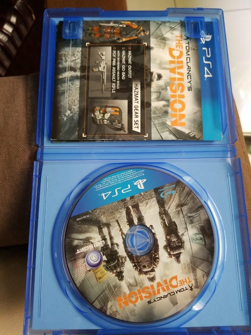 Tom Clancy's The Division (Category: PlayStation) located in Pasig City. Submitted by wavecloset (Listing ID 248777836, Image 2). Description: .