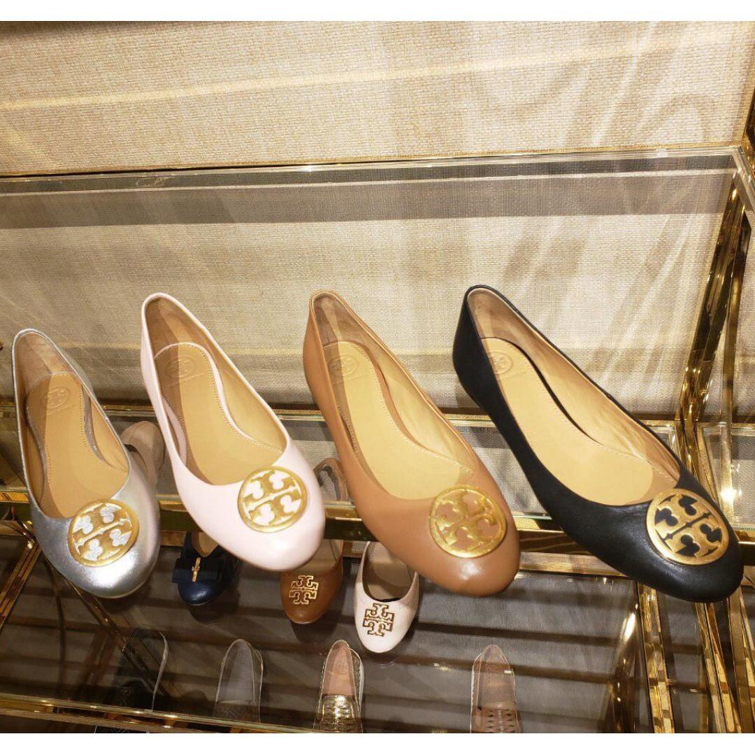 Tory Burch Benton Ballet, Luxury, Sneakers & Footwear on Carousell