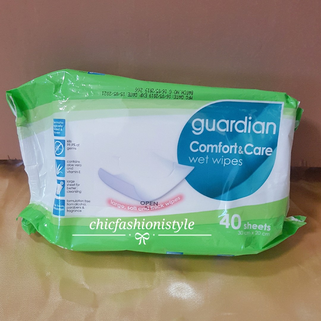 guardian wet wipes