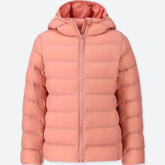 Uniqlo GIRLS Light Warm Padded Parka Blush Pink Women s Fashion Coats Jackets and Outerwear on Carousell