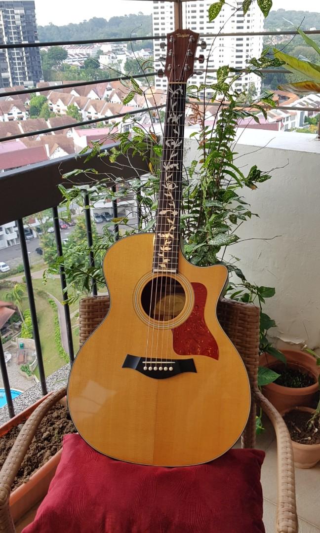Taylor 314Ce Acoustic Guitar - Upgraded Taylor Guitar 314ce Music Media Music Instruments On Carousell