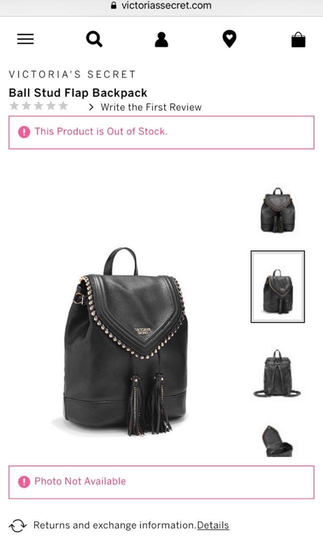 ball stud flap backpack