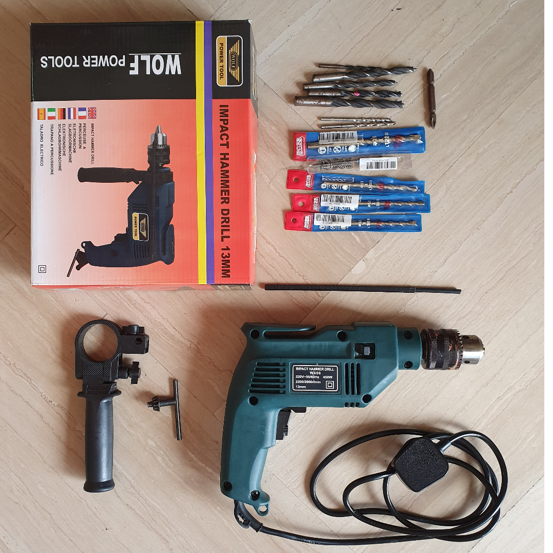 Wolf sales hammer drill