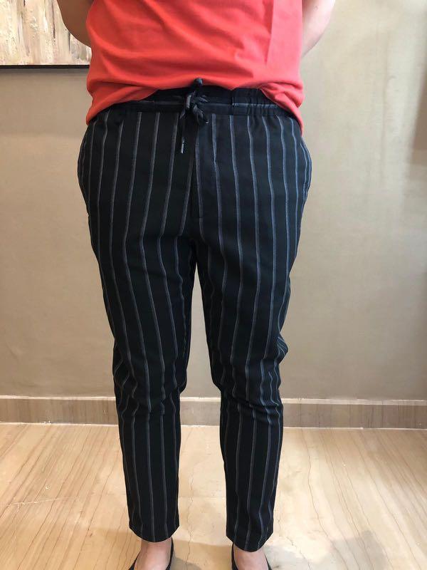 Striped pants online mens zara