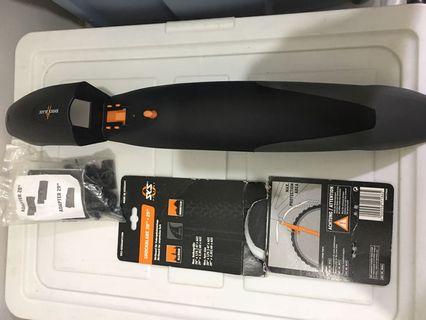 Mudguard for front suspension fork by SKS made in Germany
