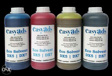 Ecosolvent Eco solvent Ink Epson DX5 DX7 DX11 XP600 Inks We Delivery Anywhere