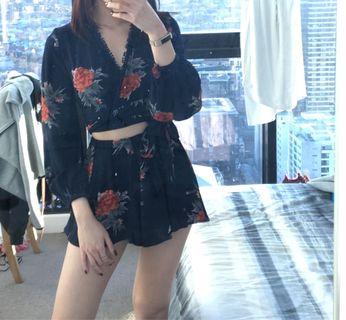 Floral jumpsuit