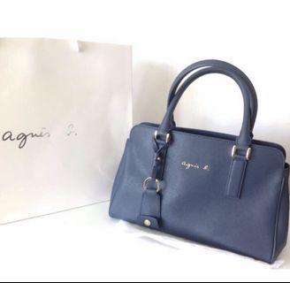Agnes b Voyage bag Blue (new colour)