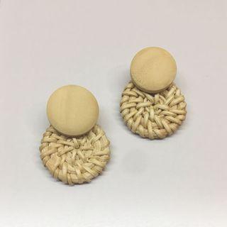 手工編織耳環