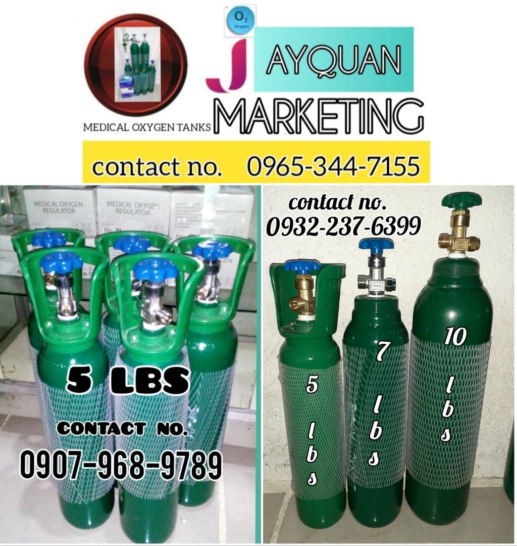 5lbs complete set medical oxygen tank, Beauty & Personal Care, Face ...