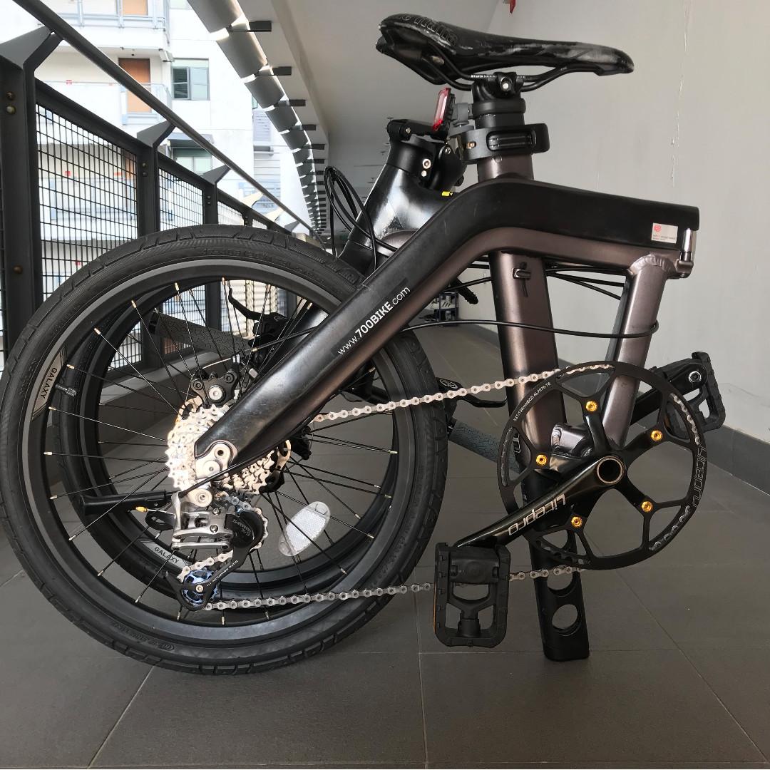 Galaxy folding best sale bike