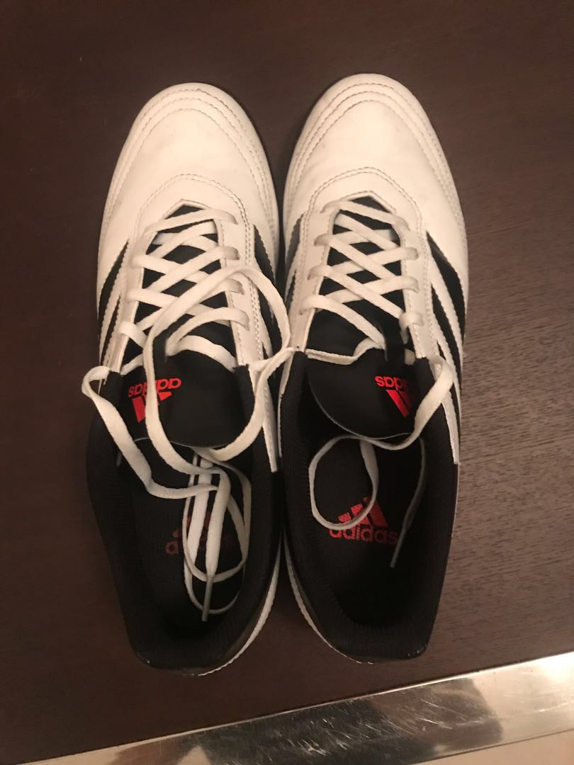 Futsal Boots. White. UK Size 9.5 