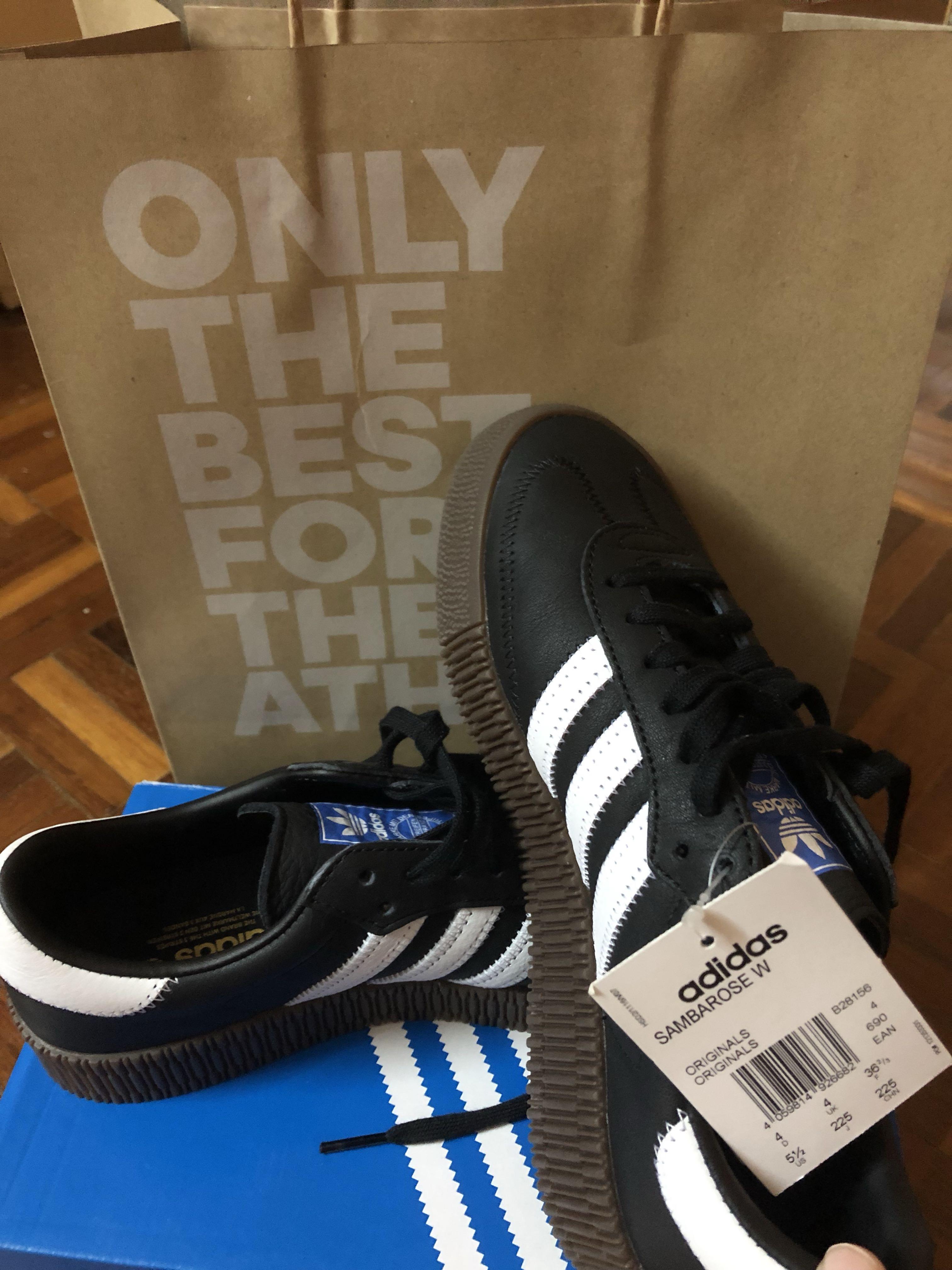 Adidas Sambarose, Women's Fashion, Footwear, Sneakers on Carousell