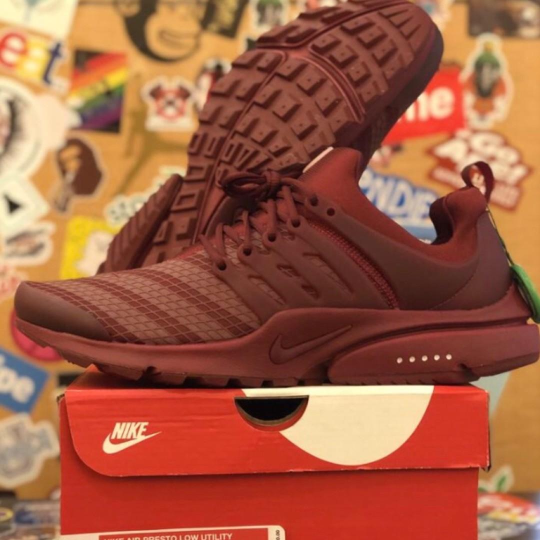 nike air presto utility team red