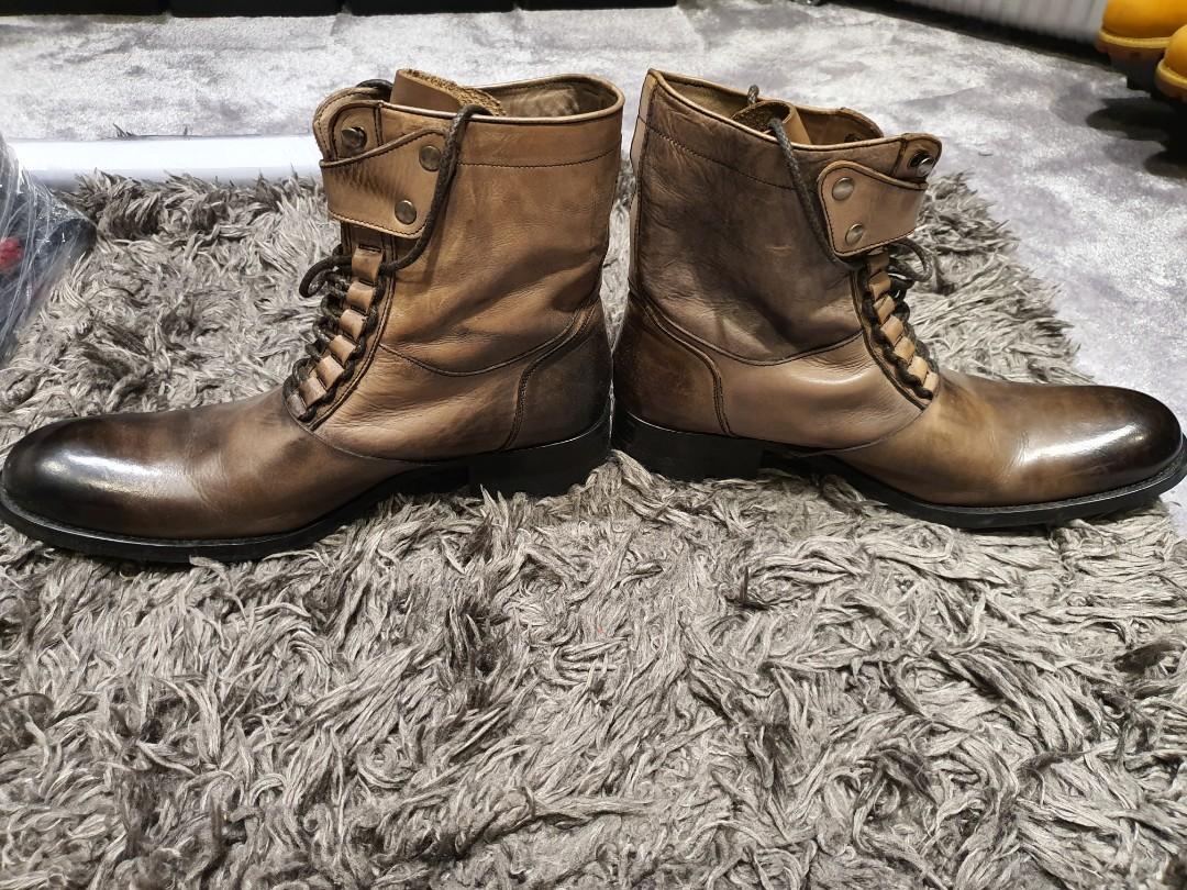 Alfredo Bannister Men Boots, Men's Fashion, Footwear, Boots on Carousell