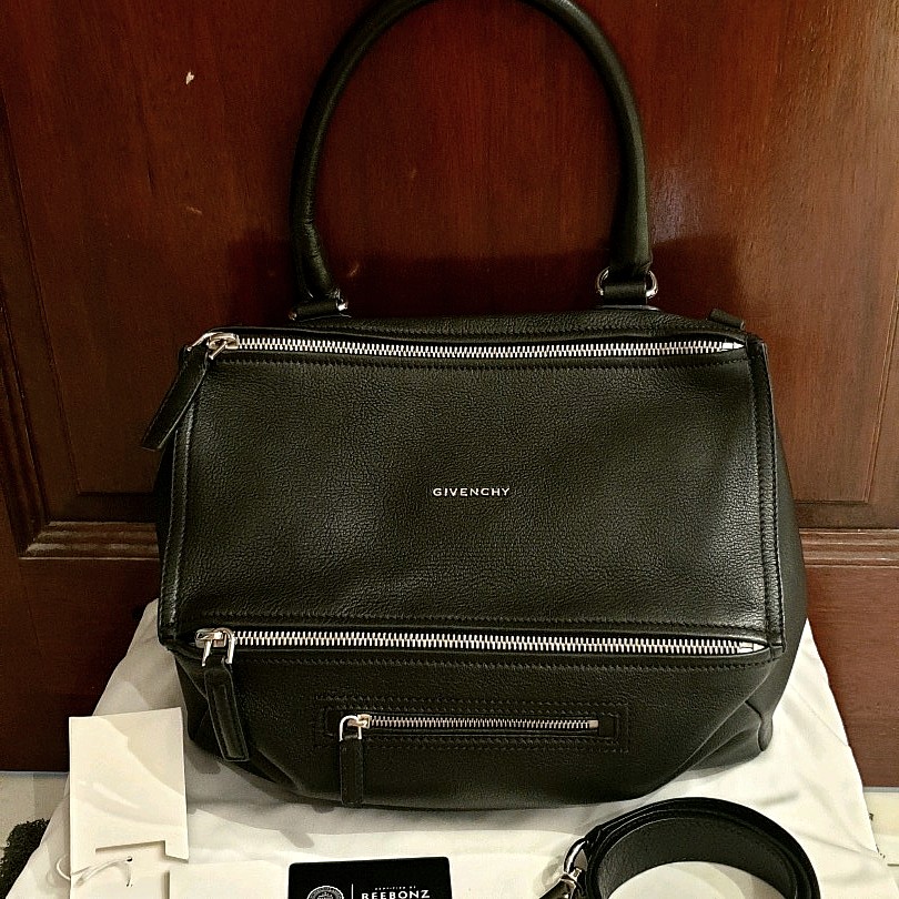 Almost New GIVENCHY Pandora Black Medium Luxury Bags Wallets
