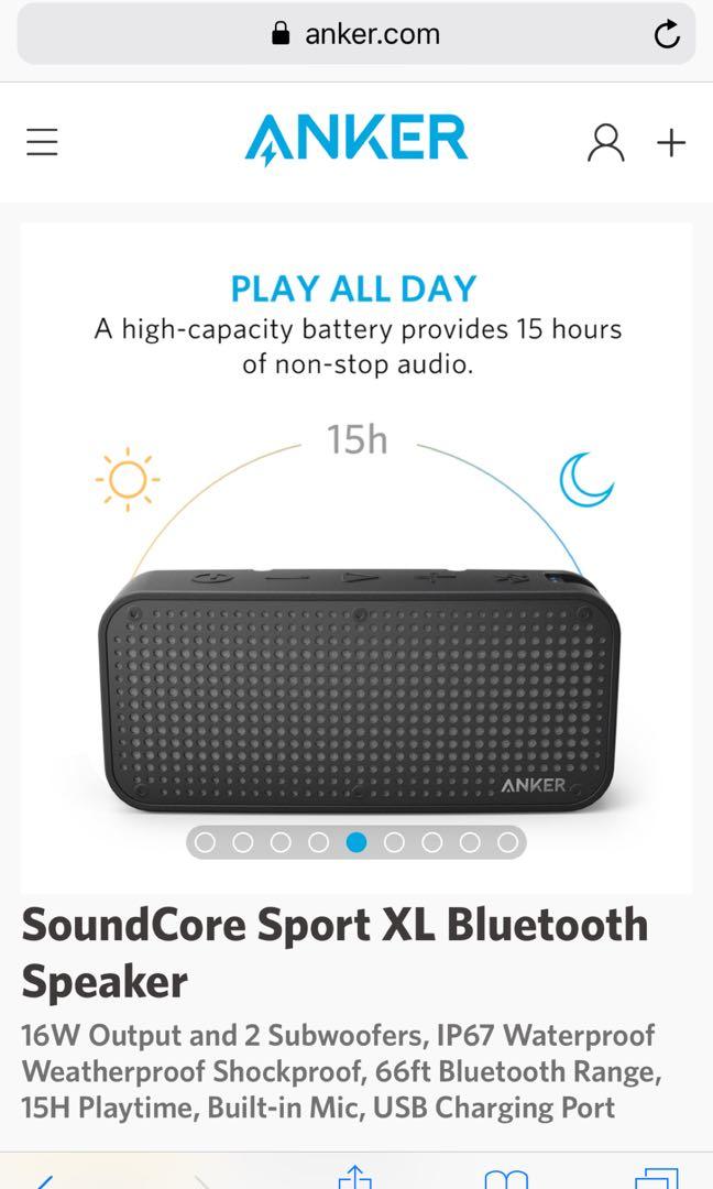 anker soundcore sport xl manual