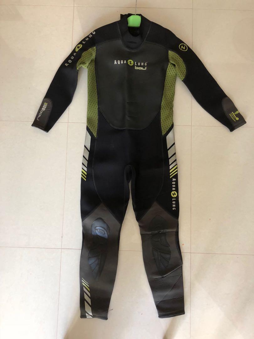 Aqua Lung 3mm Wetsuit Sports Sports Games Equipment On Carousell