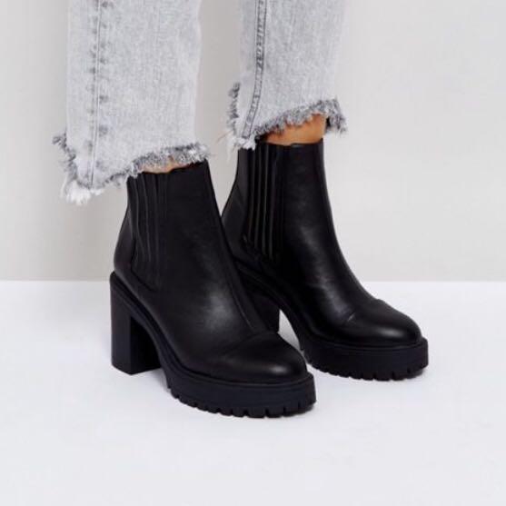 chunky chelsea boots asos