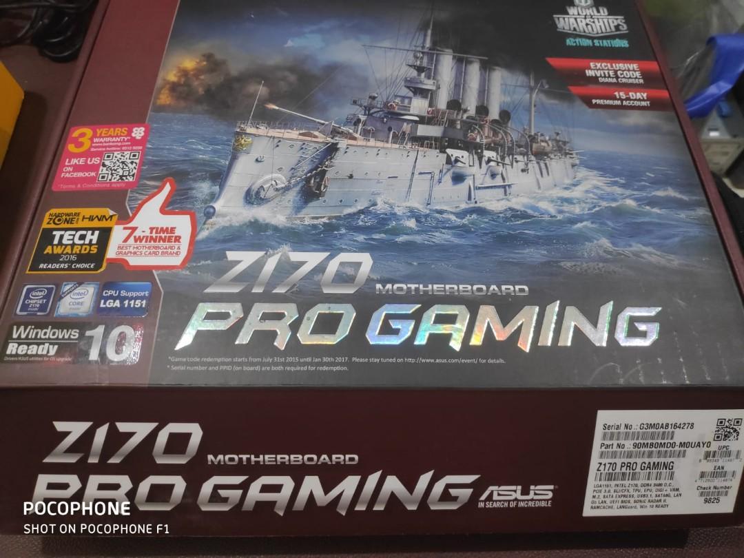 Z170 Pro Gaming Graphics Card