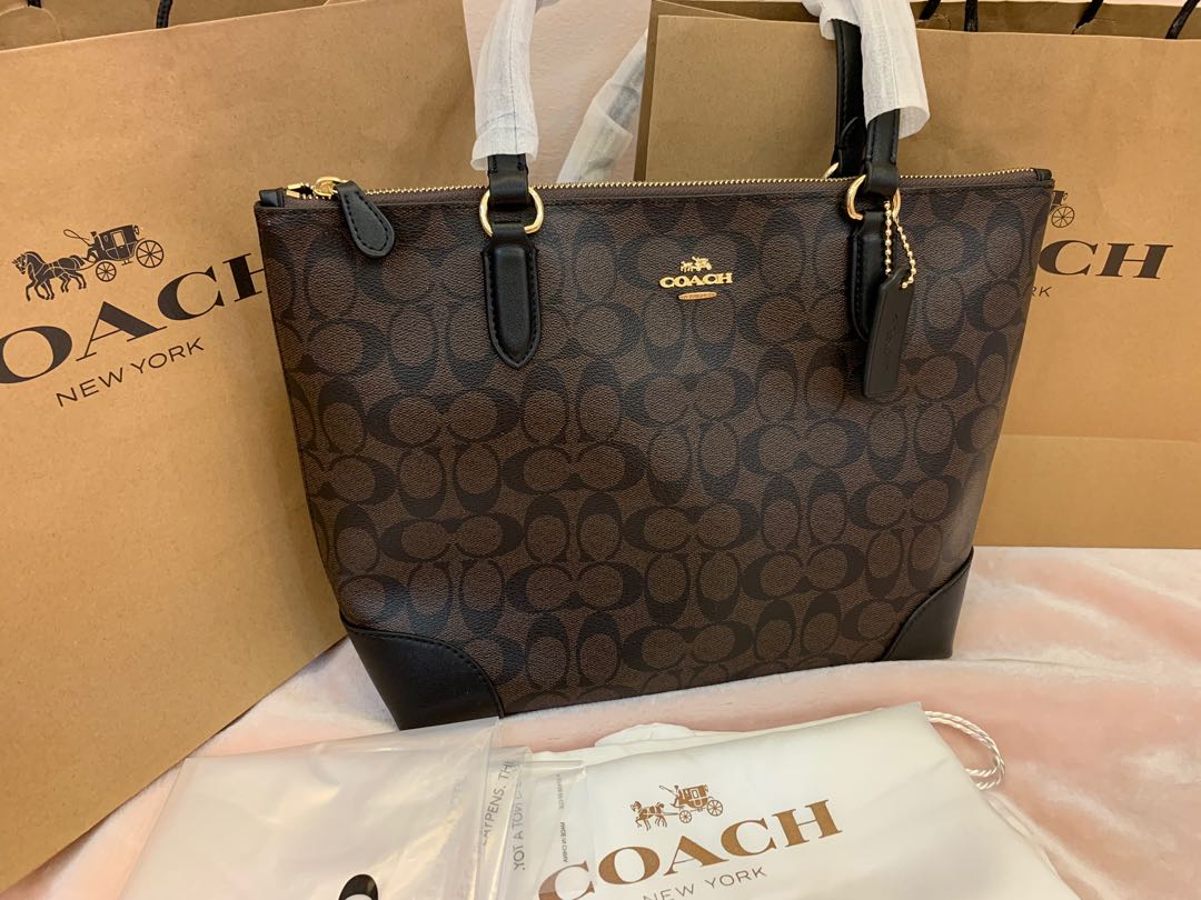 Authentic Coach 29208 women shoulder totes Luxury Bags