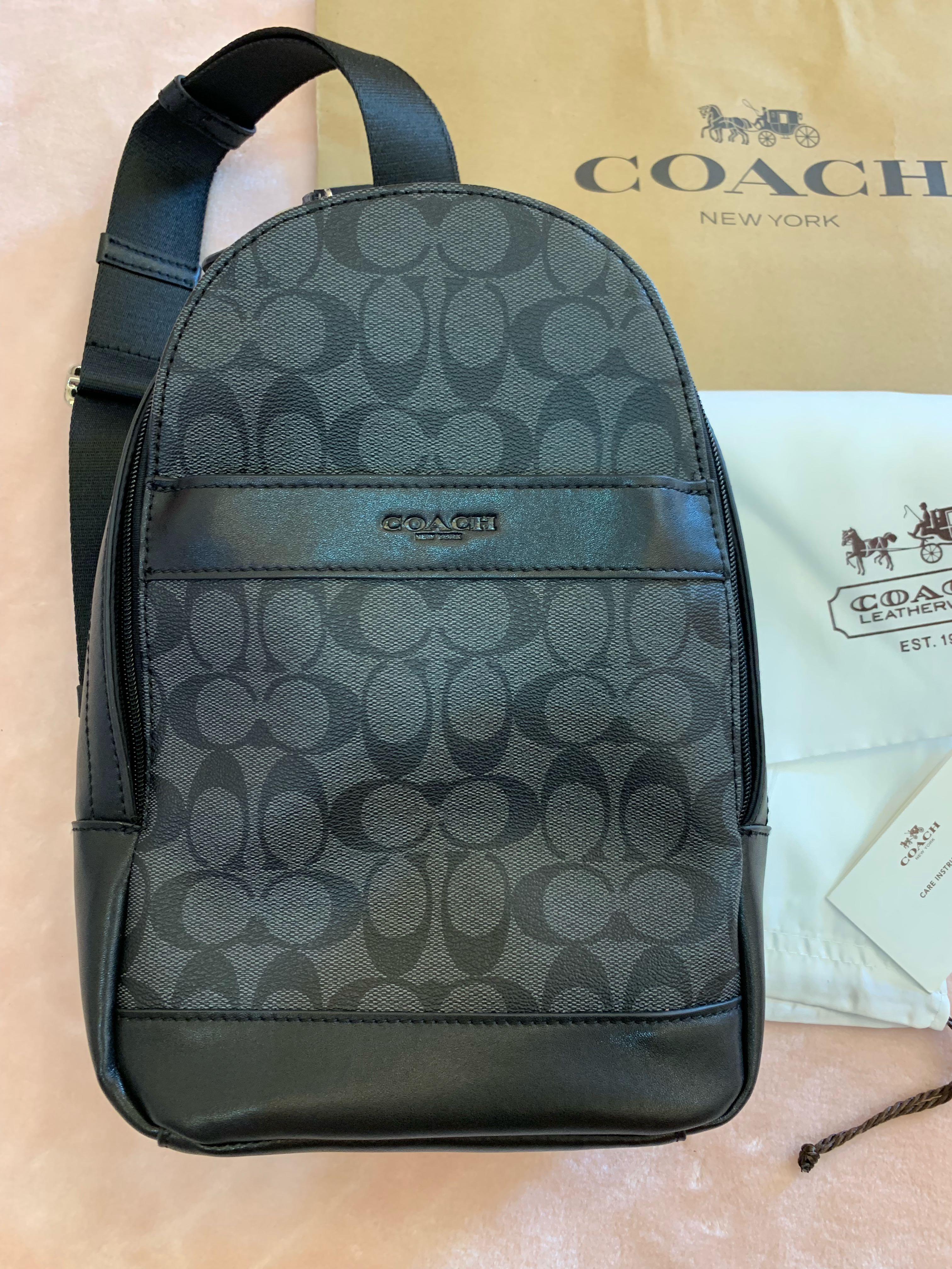 Coach bag men price deals