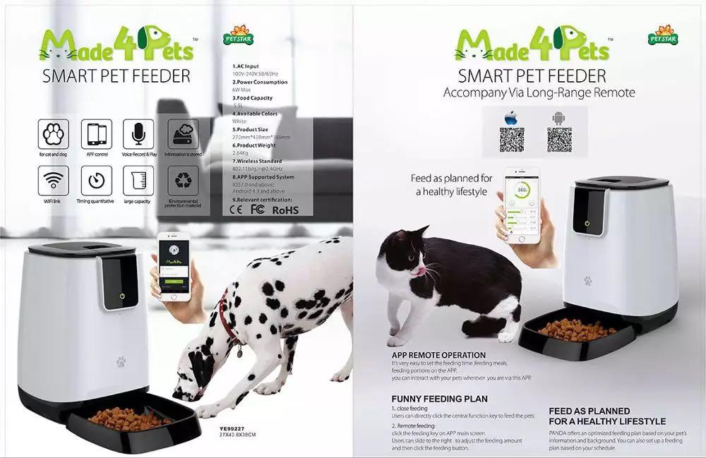 Automatic Smart Pet Feeder Dogs And Cats On Carousell