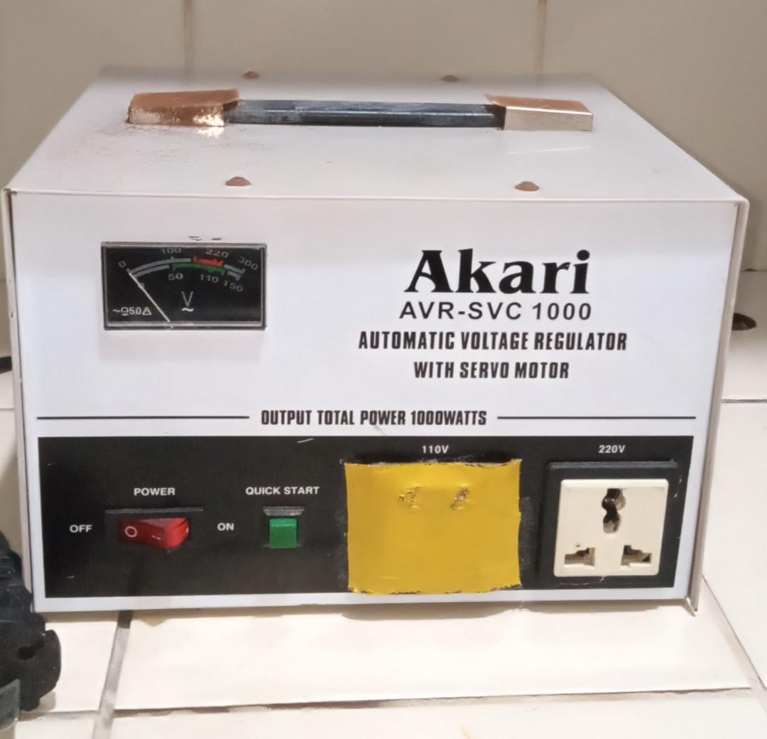AVR 1000W AUTOMATIC VOLTAGE REGULATOR/ NEGOTIABLE, Computers & Tech