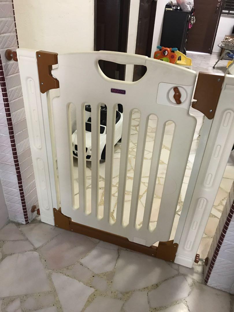 Babylove Baby Safety Gate Babies Kids Cots Cribs On Carousell