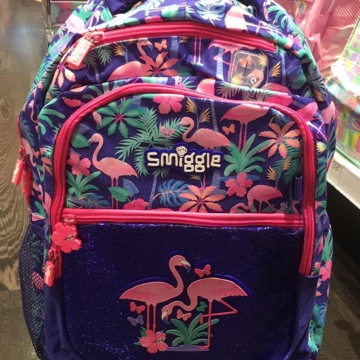 Backpack Smiggle Tas Smiggle flamingo