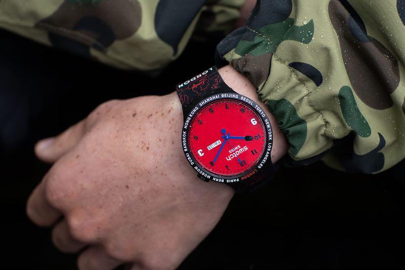 swatch bape swiss