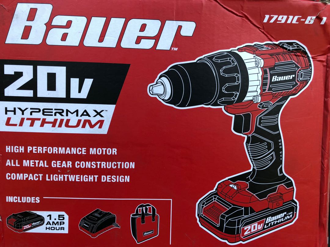 Bauer drill driver hotsell kit