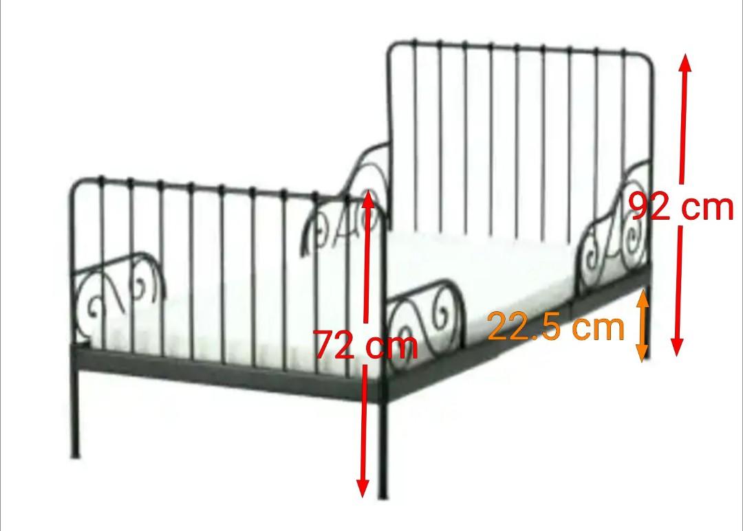 Ikea Bed Frame Extendable, Furniture & Home Living, Furniture, Bed
