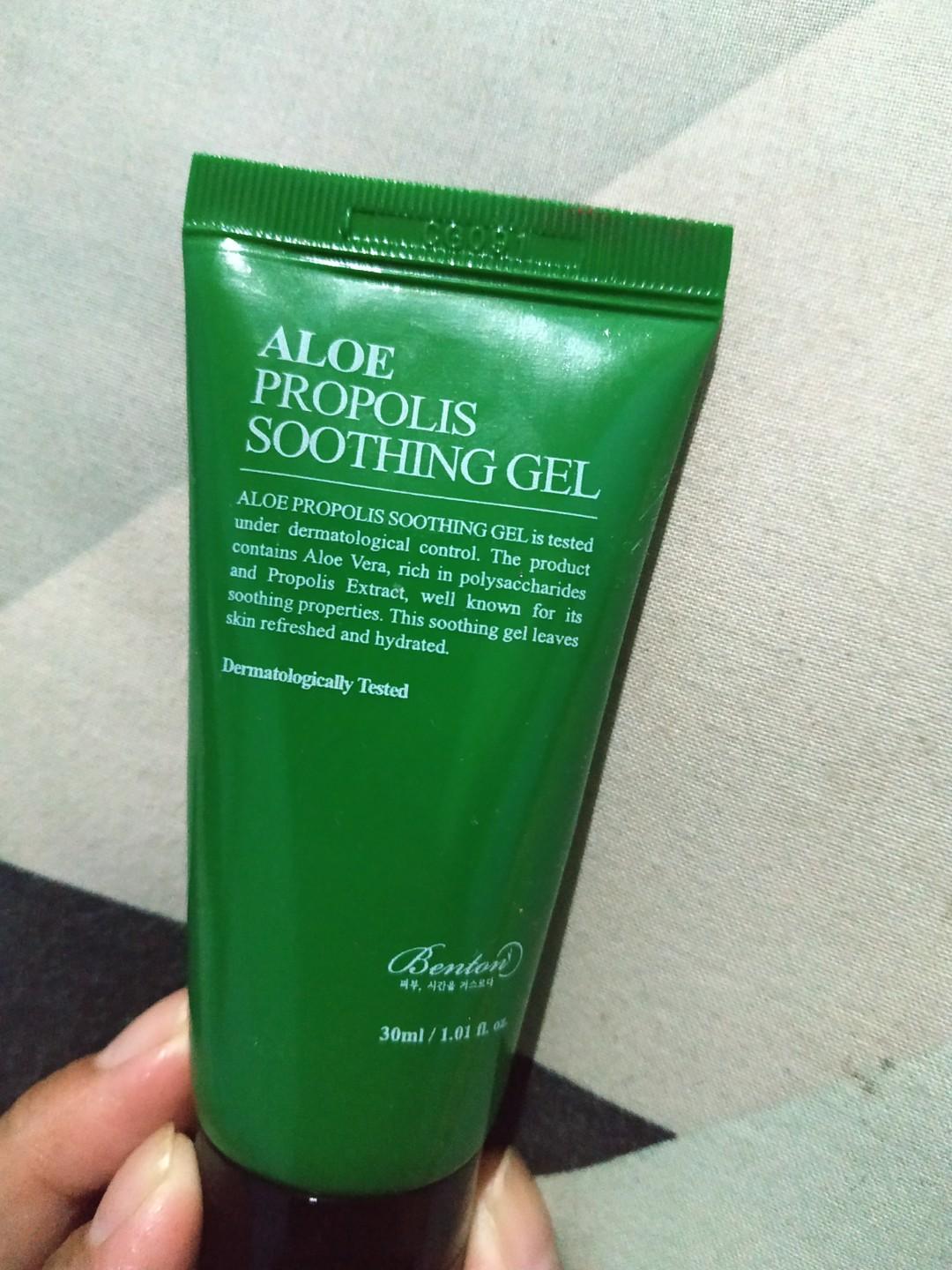 Benton Aloe Propolis Soothing Gel Kesehatan Kecantikan Kulit Sabun Tubuh Di Carousell