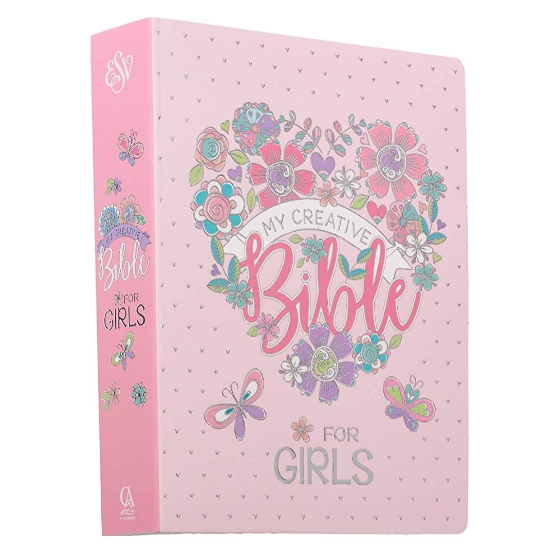 Bn My Creative Bible For Girls Journaling Colouring Holy Bible