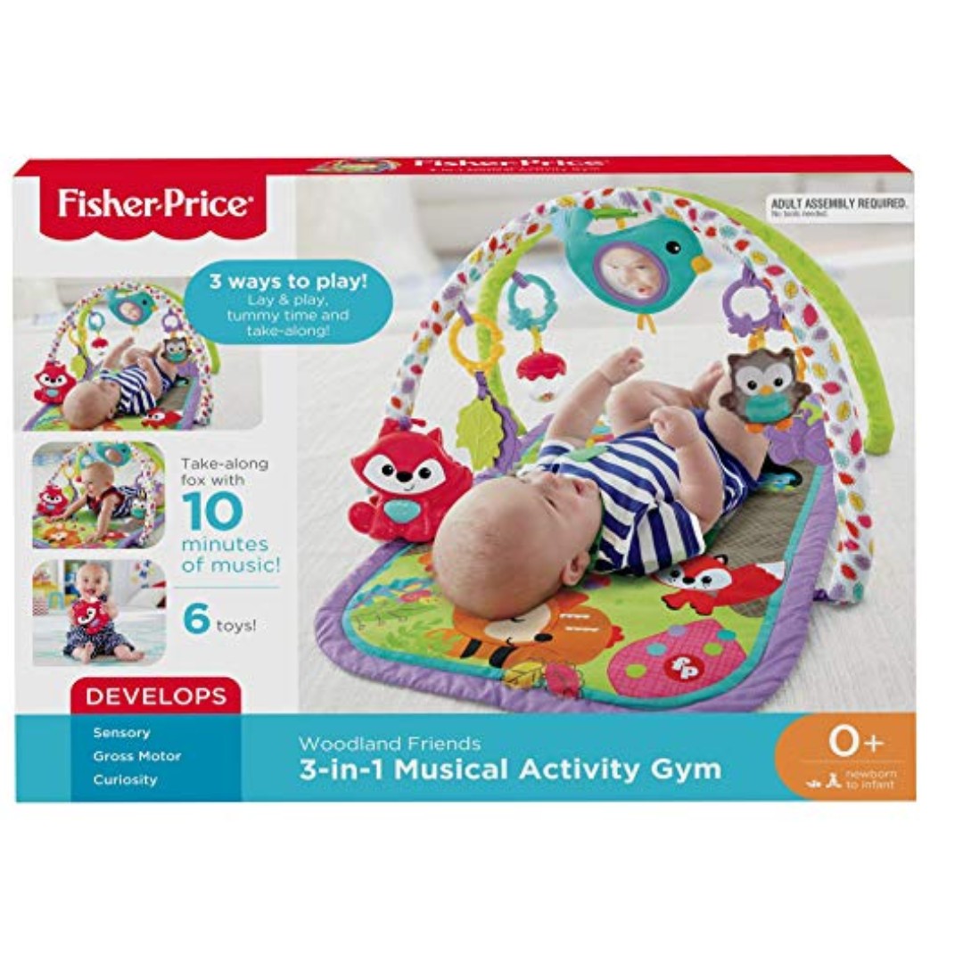 fisher price woodland play mat