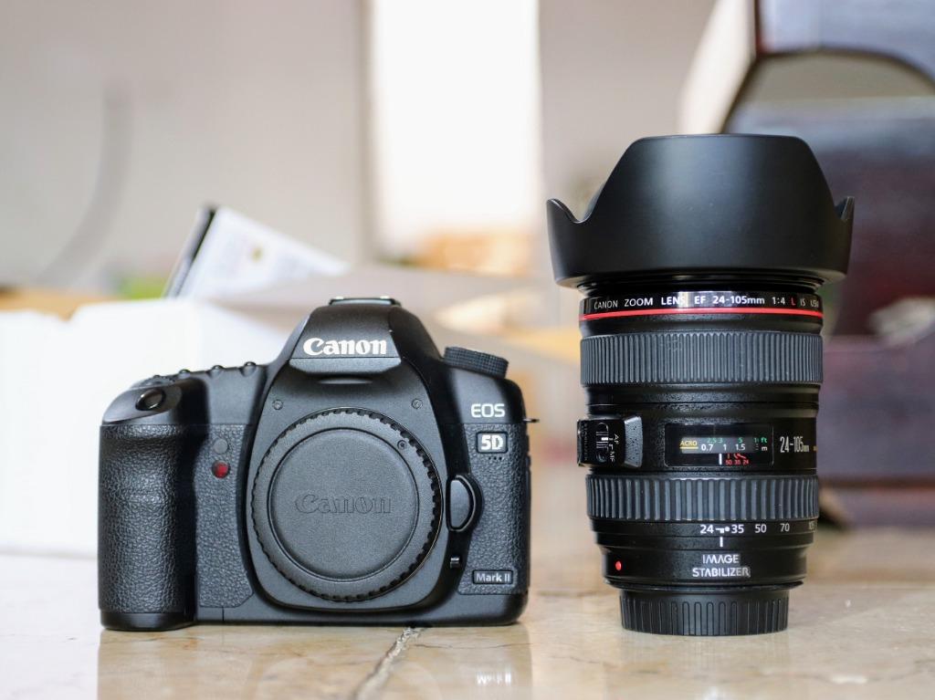 canon eos 5d mark ii kit ef 24 105mm l is usm