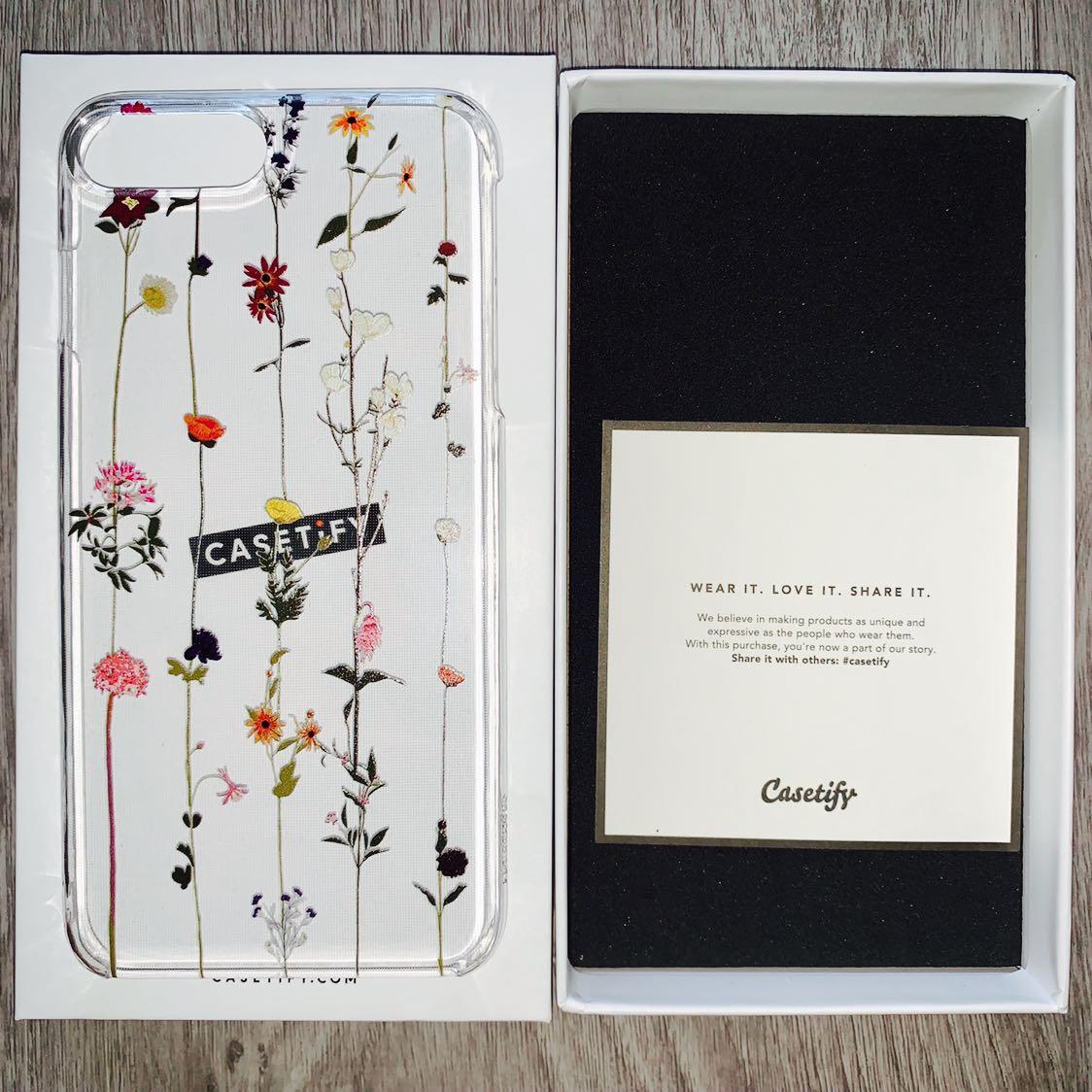 casetify floral vines iphone 7 snap
