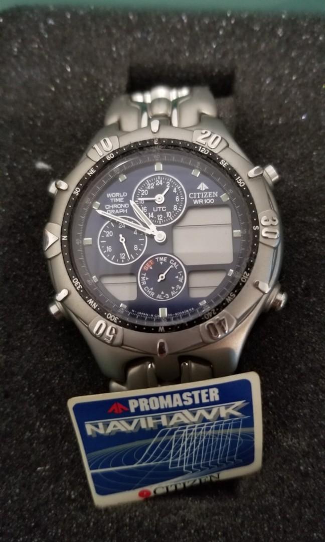 Citizen C300-WR100 watch with box (Brand New), 男裝, 男裝配飾- Carousell