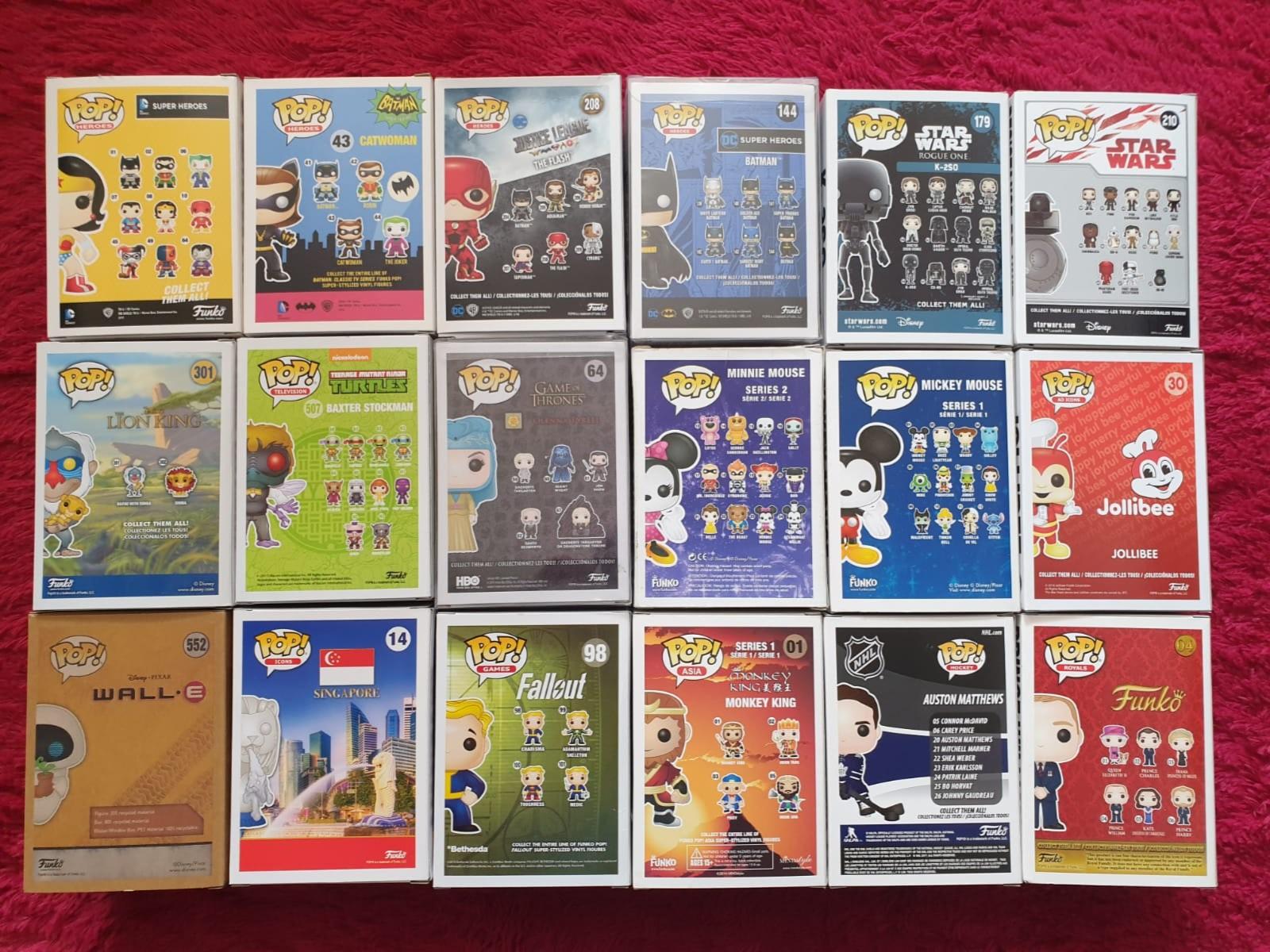 Clearance Sale Random Funko Pops Toys Games Bricks