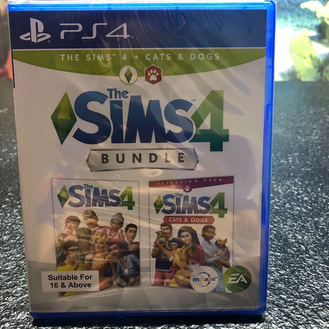 Clearance Sales Ps4 Sims 4 Bundle Cats Dogs Toys Games