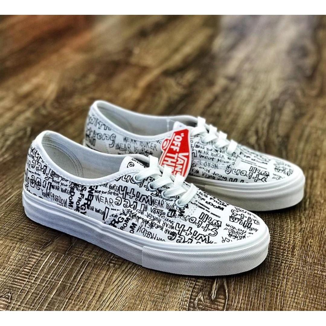 vans x comme des garcons