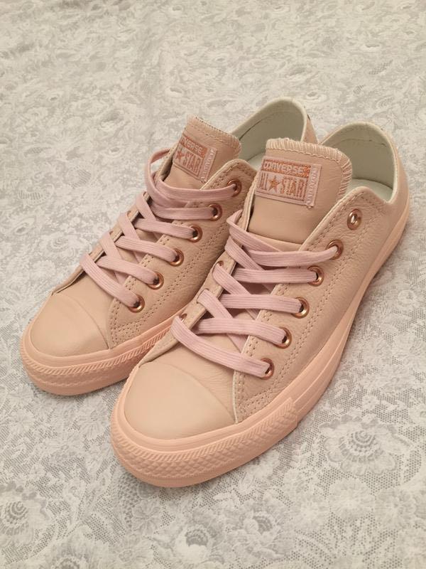 converse all star pastel rose gold