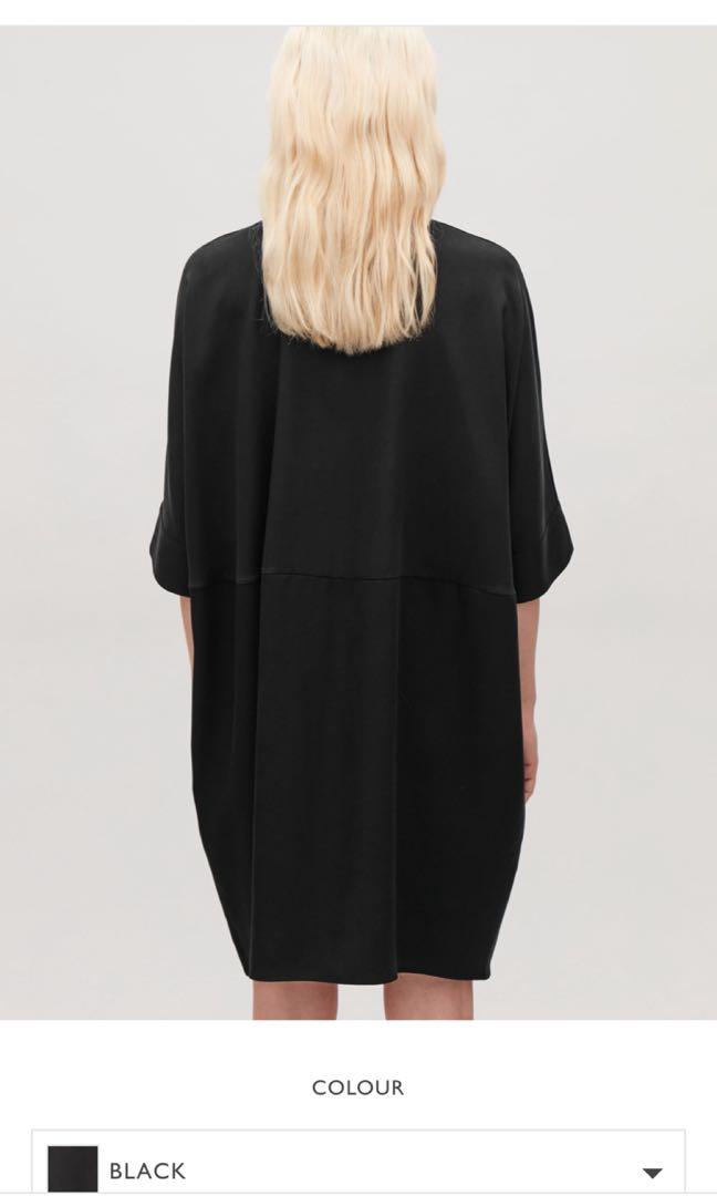 Cos draped boxy shirt deals dress