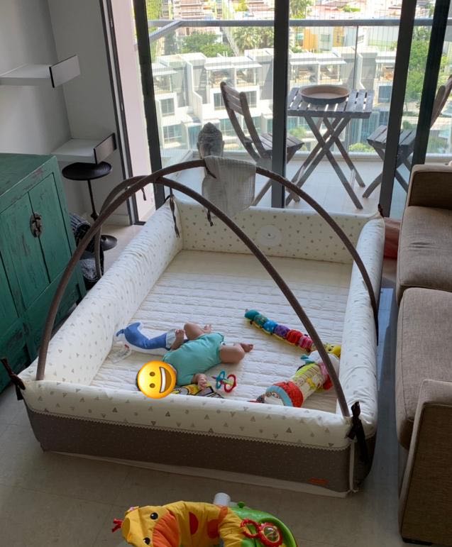 Creamhaus cheap bumper bed