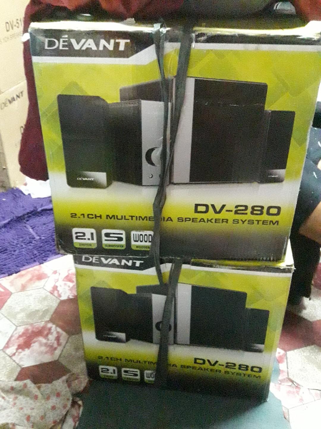 devant 2.1 channel speakers