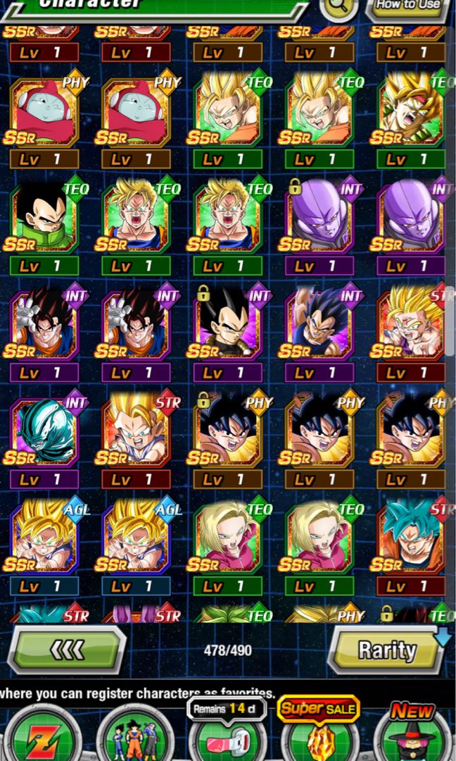 Dokkan battle account for sale, Video Gaming, Gaming Accessories, Game