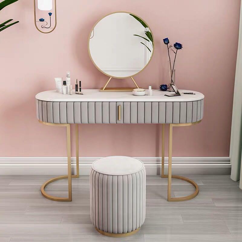Dressing Table Vanity Desk Optional Stool Mirror Dressing Table Vanity Desk